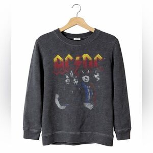 AC/DC Kids Graphic Sweatshirt - Charcoal. Good Condition. Size 5